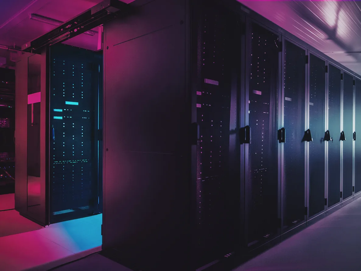 Facilities with equipment for security solutions. Facilities with equipment for Managed NGFW Services.